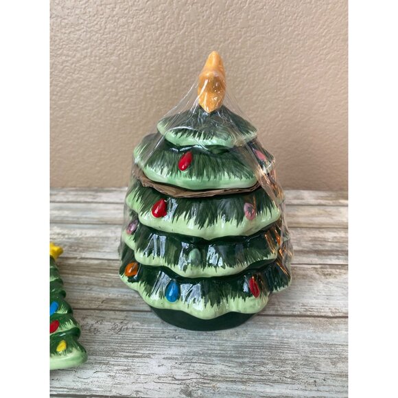 Mr. Christmas Nostalgic Tree Mug & Tray Set Mid-Century Style Holiday Decor - Picture 5 of 13